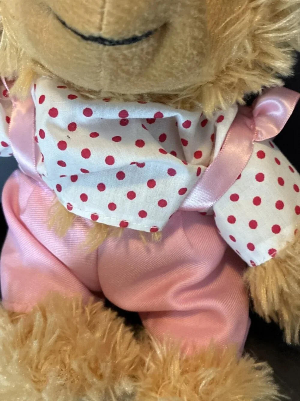 Berenstain Bears Plush Pink Polka Dot Outfit Stuffed Animal